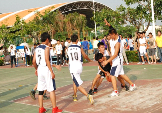 【学生活动】健康运动，青春篮球